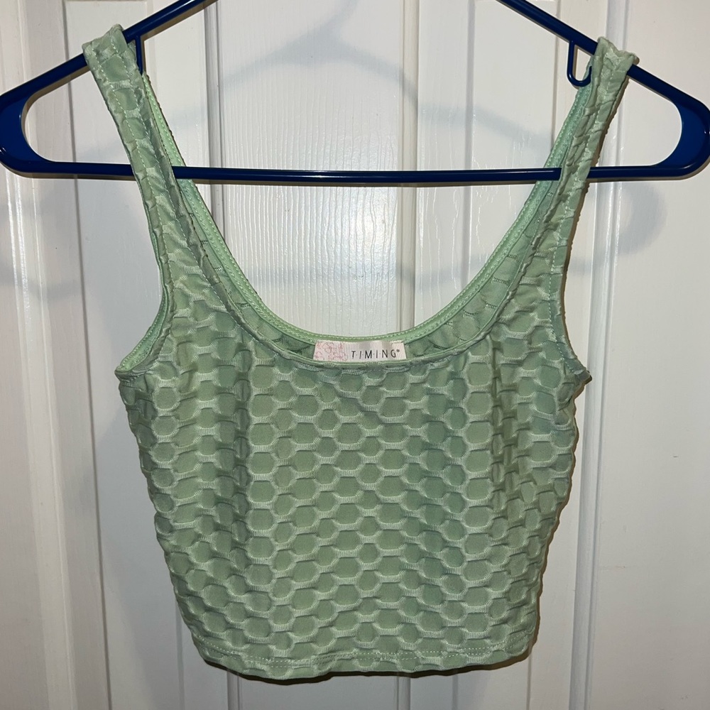 Athletic crop top